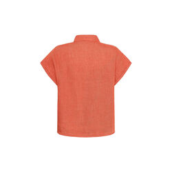ASTER fold up short sleeve linen shirt - GOTS/Vegan, langoustino, KnowledgeCotton Apparel 