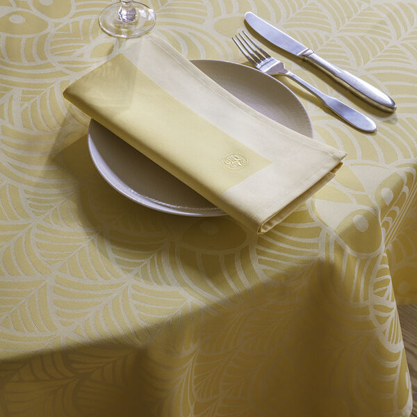 Easter Damaskduk, yellow, Georg Jensen Damask