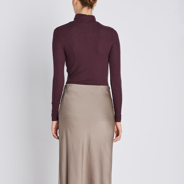 AngelaBB Roll neck, bordeaux, Bruuns Bazaar