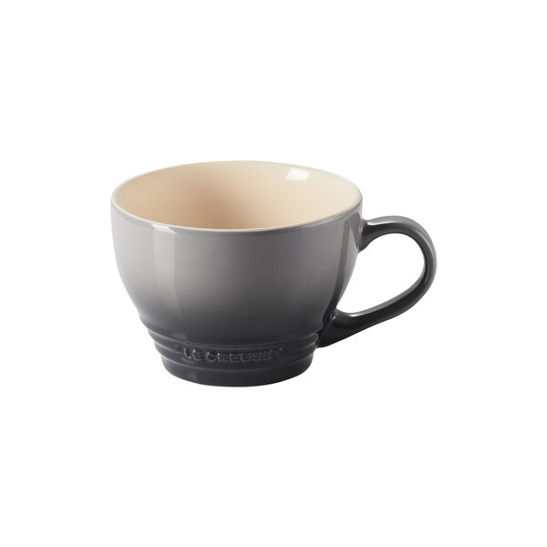 Jumbo kaffekopp, flint, Le Creuset