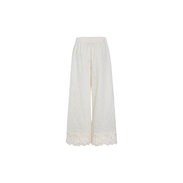 Patty Lace Trousers, cream, HUNK&Oslash;N