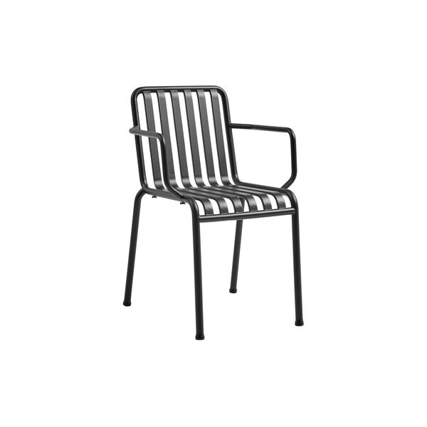 Palissade spisestuestol med armlen, antrachite, HAY