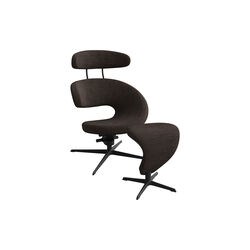 Peel 1™ med fotskammel, antrachite, Varier Furniture