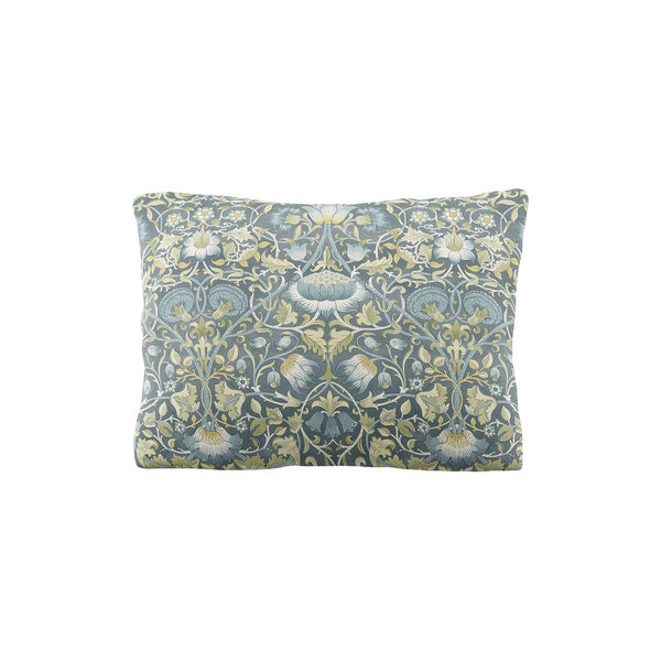 Lodden Putetrekk | Rich Deep Blue/Olive Green/Soft Blue, William Morris at Home