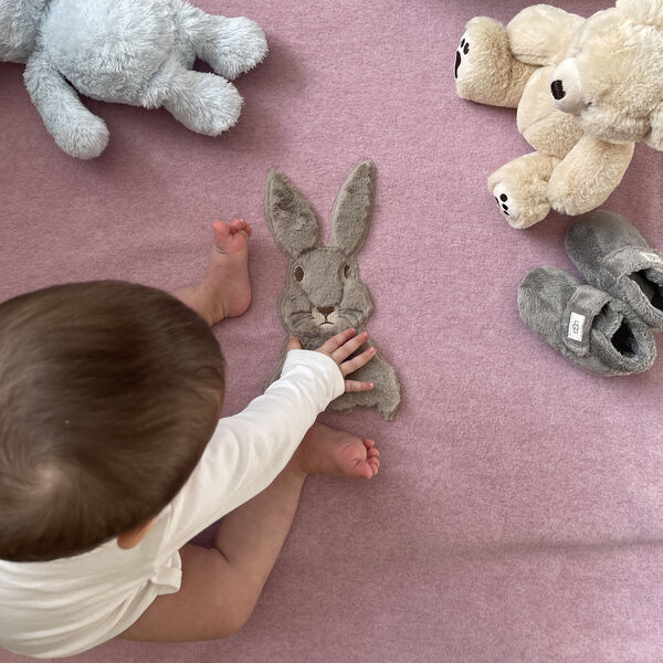 Baby Sweet Bunny Bamboo pledd, pink, Frati Home