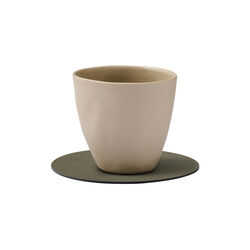 Serene glassbrikke Circle, moss, LIND DNA