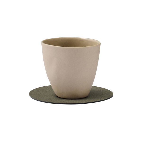 Serene glassbrikke Circle, moss, LIND DNA