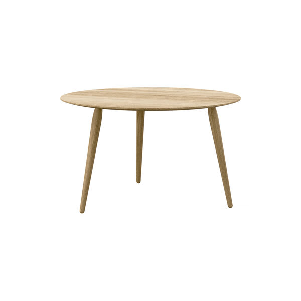 PLAYround Ø75 Coffee Table, natural oiled oak PLAYround Ø75 Coffee Table, natural oiled oak, Bruunmunch Furniture