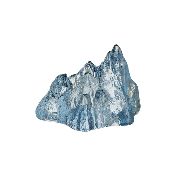 The Rock Lysestake, ice blue, Kosta Boda