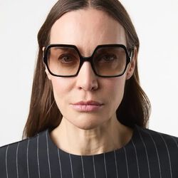Natalie Black Tinted, GLAS Eyewear