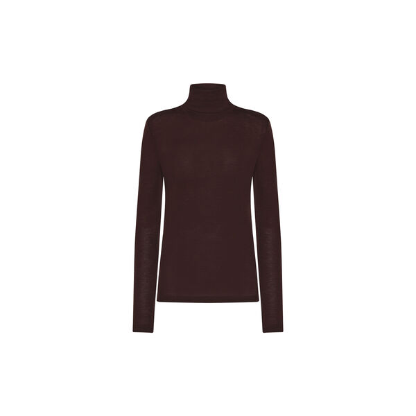 Pernilles turtleneck, fudge, Minimum