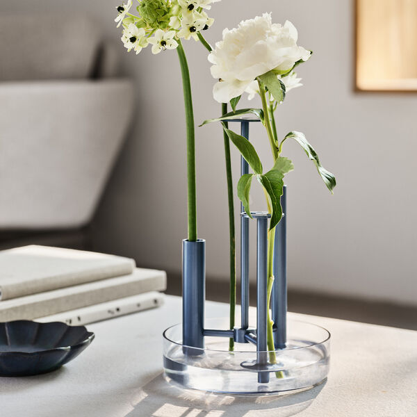 Ikeru&trade; vase, dusk blue, Fritz Hansen