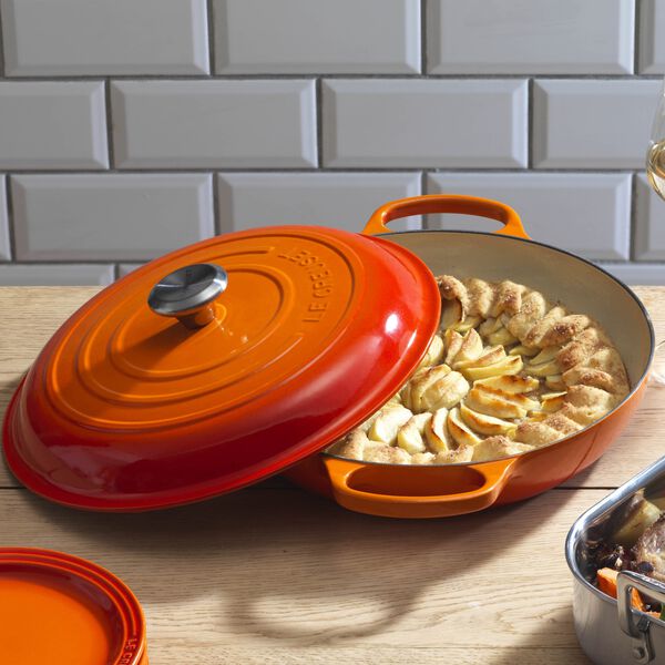 Signature st&oslash;pejern buffetgryte 30 cm, volcanic, Le Creuset