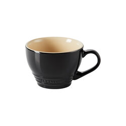 Jumbo kaffekopp, black, Le Creuset