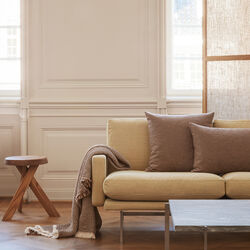 Waffle Pledd, mahogany brown Waffle Pledd, mahogany brown, Georg Jensen Damask