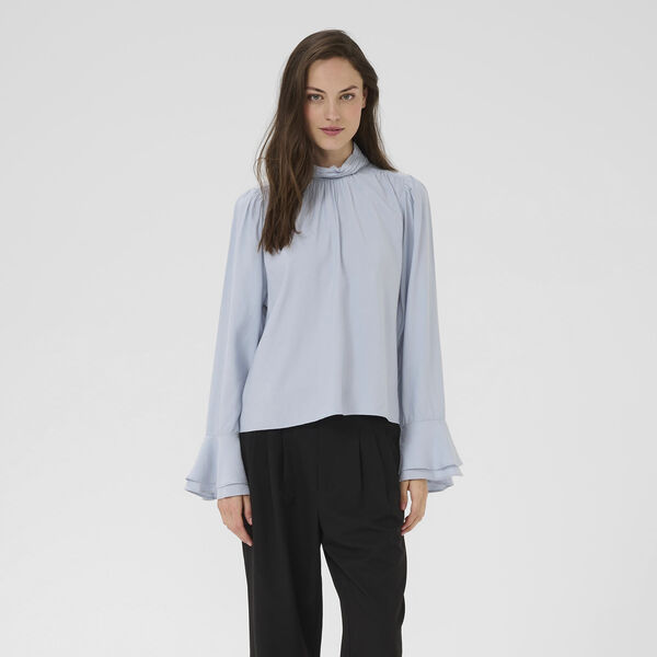 KBDenise Blouse, subdued blue, Karen by Simonsen