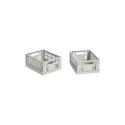 HAY Colour Crate Mini 2 stk., grey, HAY