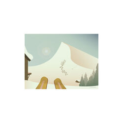 Ready, Steady, Go plakat, 40x30 cm, ViSSEVASSE