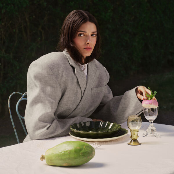 Oyster skål 24cm, forest green, Mateus