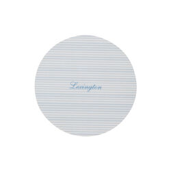 Laminated dobbeltsidig bordsk&aring;ner (sett med 4), blue/white, Lexington