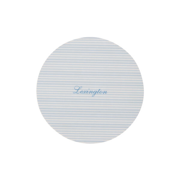Laminated dobbeltsidig bordsk&aring;ner (sett med 4), blue/white, Lexington