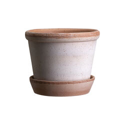 Parade RAW krukke med underfat, rosa, Bergs Potter