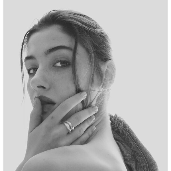 The Curved Ring, gold, CAMILLA PIHL