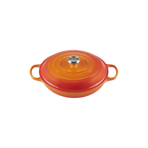 Signature st&oslash;pejern buffetgryte 30 cm, volcanic, Le Creuset
