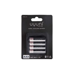 Alkaline Batteries AAA 4 pcs, Uyuni Lighting
