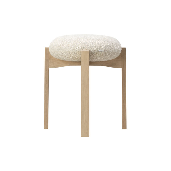 Pioneer Stool, lakkert eik/Zero 0001, Fredericia Furniture