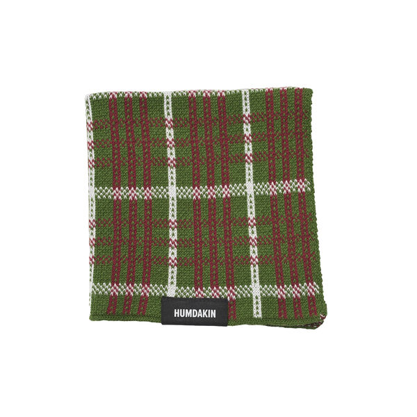 Strikket oppvaskklut, festive forrest, Humdakin