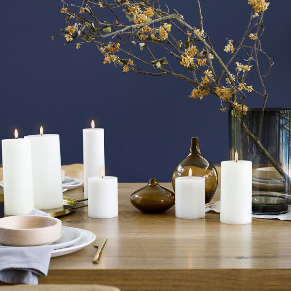 LED Pillar Candle 10 cm, Uyuni Lighting