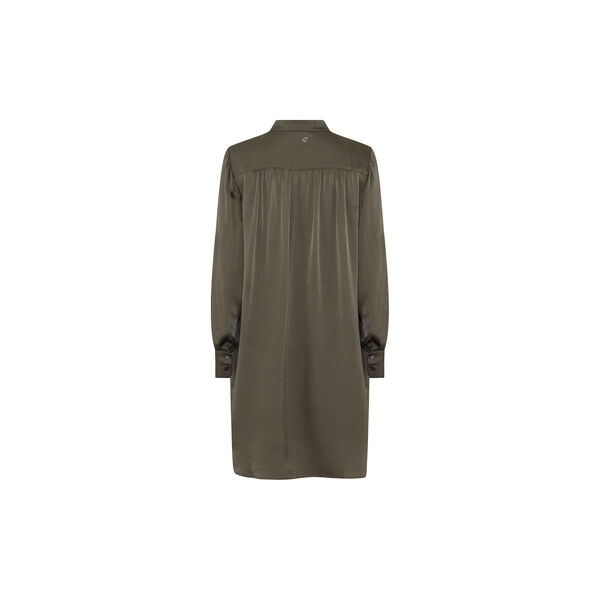 Merina shirt dress, posy green, Heartmade