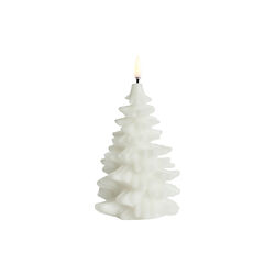 LED Pillar Candle 15 cm, nordic white, Uyuni Lighting