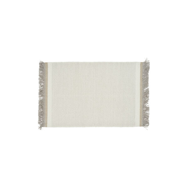 Mattia gulvteppe, white, Linie Design