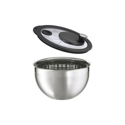 Salatslynge, stål/sort, Rösle