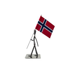 Kay Bojesen Fanebærer med Norsk flagg Kay Bojesen Fanebærer med Norsk flagg, Kay Bojesen