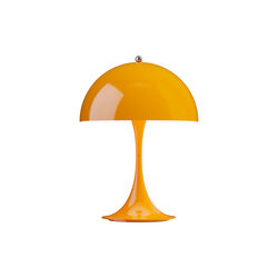 Panthella 250 Portable bordlampe, opaque orange, Louis Poulsen