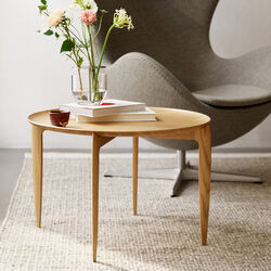 Tray Table, oak, Fritz Hansen