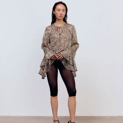 Jennifer Blouse Leo Lurex, gold brown shimmer, Ida Sj&ouml;stedt
