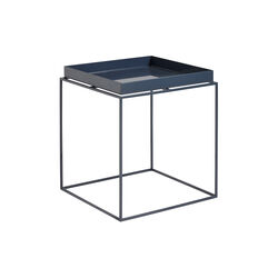 Tray Table sidebord, deep blue high gloss, HAY