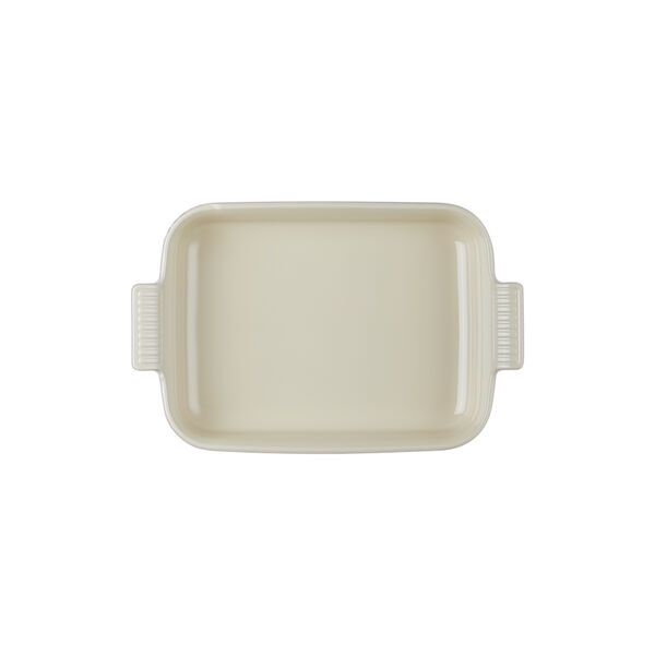 Heritage rektangulært fat 32 cm, shell pink, Le Creuset