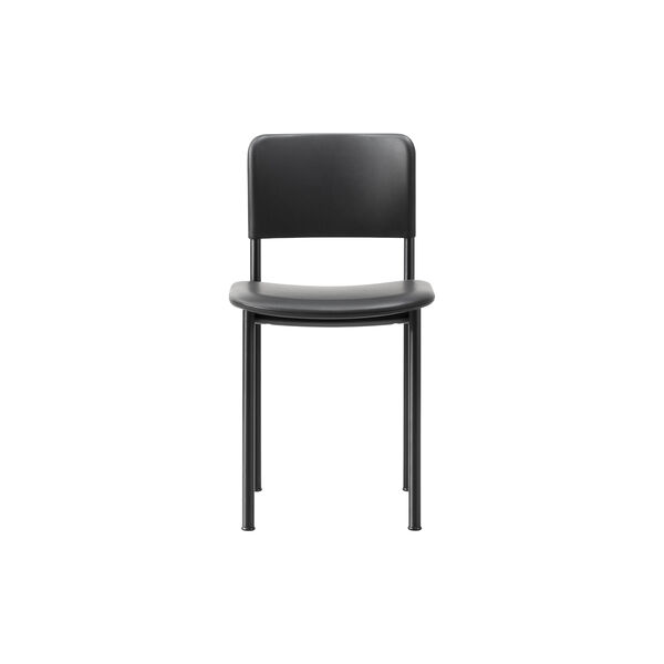 Plan Chair Fully Upholstered, svart/Omni 301, Fredericia Furniture