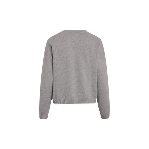Tilona genser, light gray melange, Mads Nørgaard
