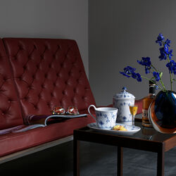 Musselmalt Riflet asiett 23,5 cm, Royal Copenhagen