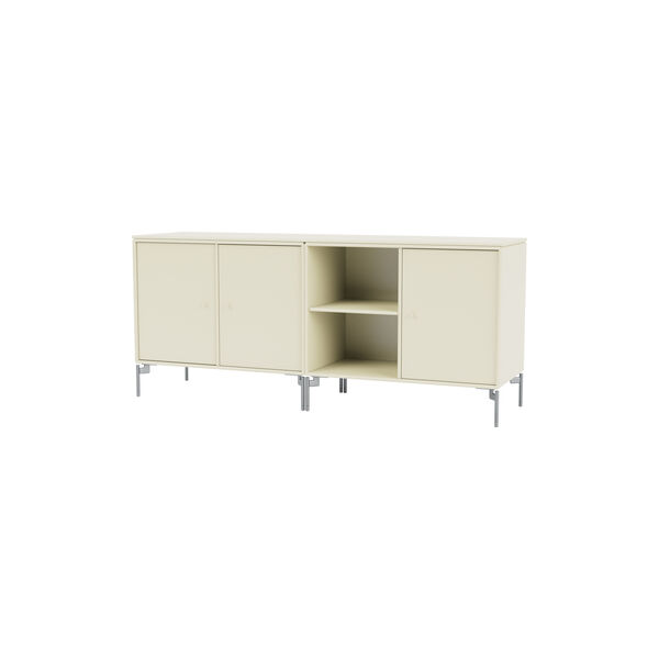 SAVE Lowboard med ben i krom, 150 vanilla, Montana Furniture