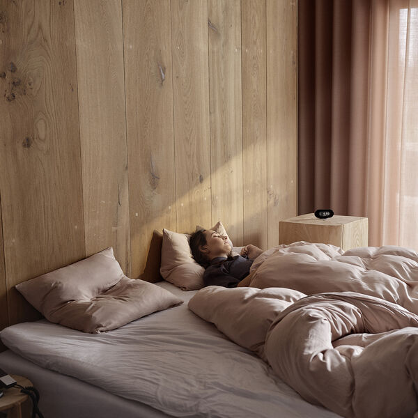 Vekkerklokke, svart, Jacob Jensen