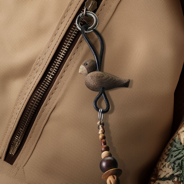 Fugl nøkkelring, svart, Kay Bojesen Denmark