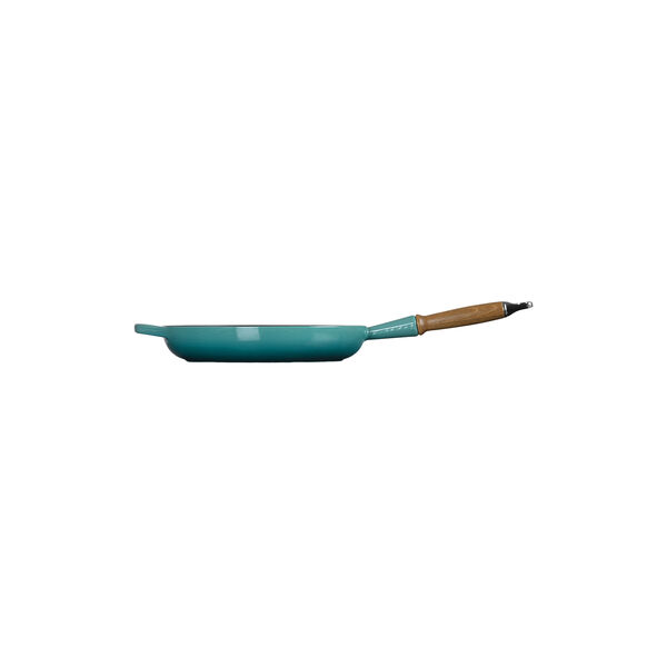 Signature st&oslash;pejern stekepanne med treh&aring;ndtak &Oslash; 28 cm, bleu riviera, Le Creuset
