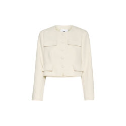 KBUltima Kort Blazer, egret, Karen by Simonsen